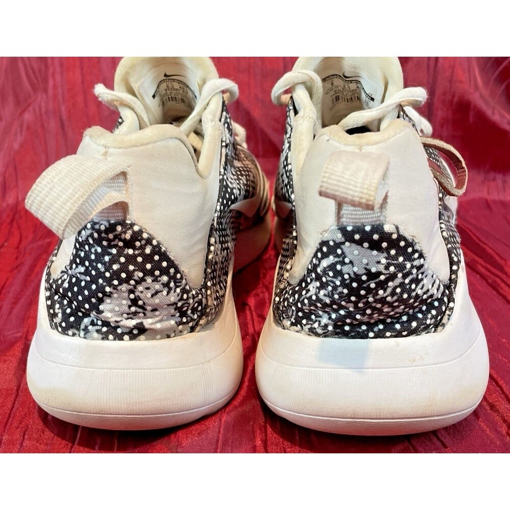 Womens Nike 7 Kaishi 2.0 #833667-011 White/Black Design Running Shoes sz 7 - Picture 6 of 8
